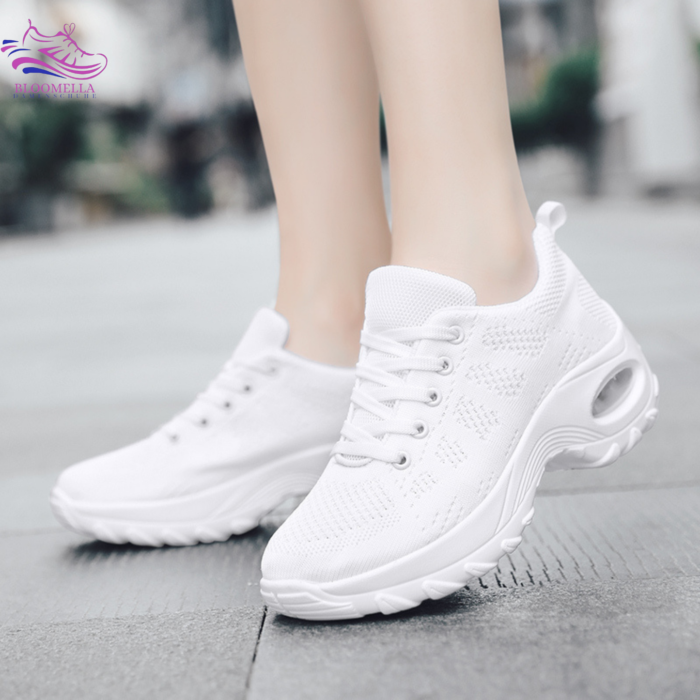 Lilla - Mesh-Sneaker für Dame
