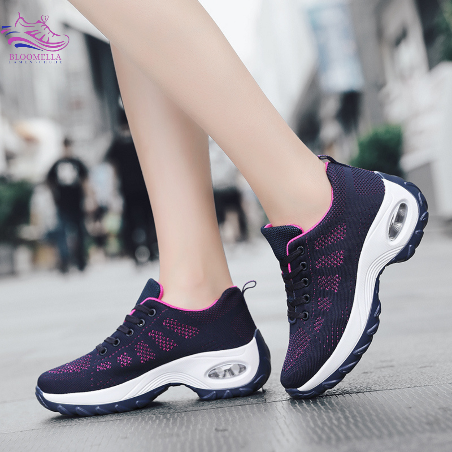 Lilla - Mesh-Sneaker für Dame