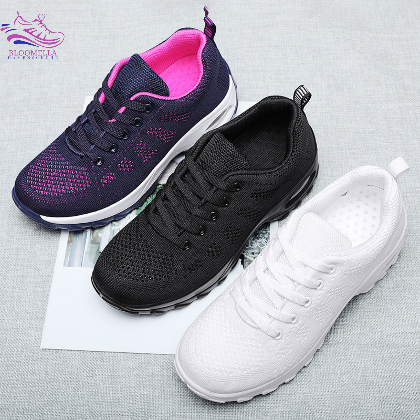 Lilla - Mesh-Sneaker für Dame